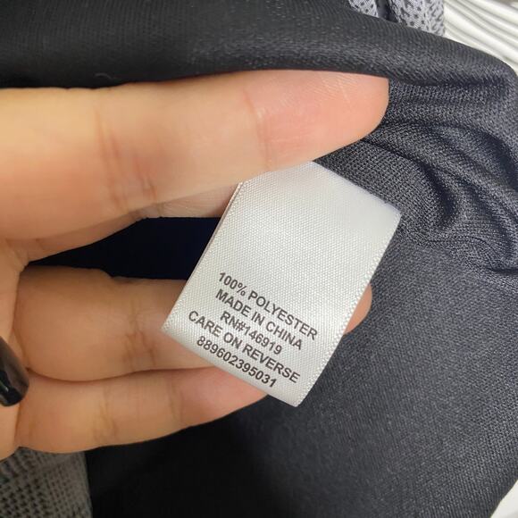 Elle Gyan Black Grey Houndstooth Floral Pull-on Skirt Women's Size Large - Picture 4 of 5